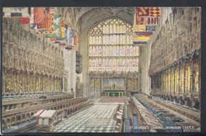 Berkshire Postcard - St George's Chapel, Windsor Castle  RS11611