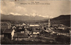 CPA GAP - Vue générale prise de la route de Veynes (112857)