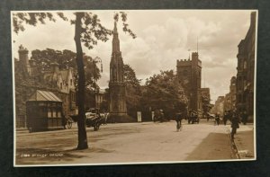 Mint Vintage Saint Giles Church Oxford England Real Photo Postcard RPPC