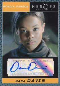 Dana Davis Heroes TV Show Hand Signed Autograph Card Photo