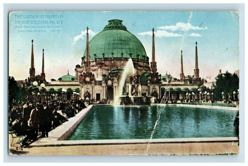 1915 Pan-Pacific Expo San Francisco Postcard F98 