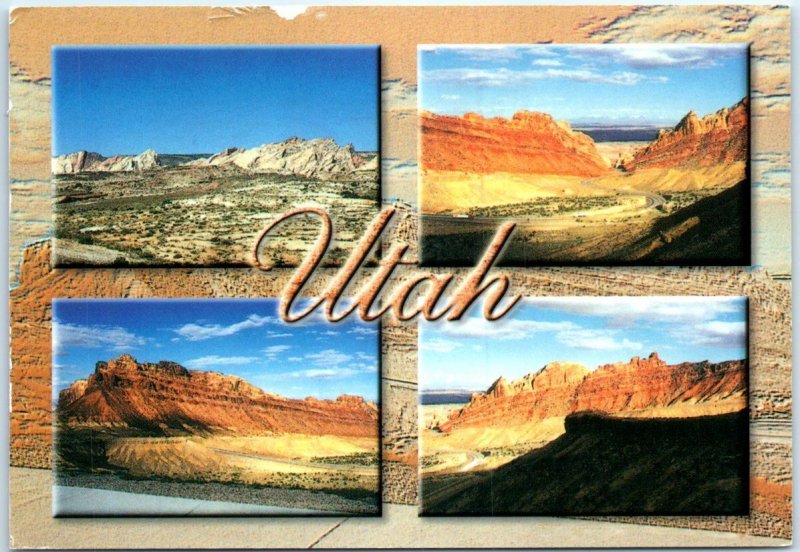 Postcard - Scenic I-70, San Rafael Swell - Utah