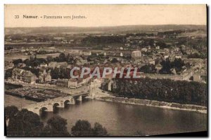 Old Postcard Namur Panorama Around Legs