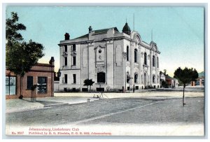 c1910 Liederkranz Club Johannesburg South Africa Unoposted Antique Postcard