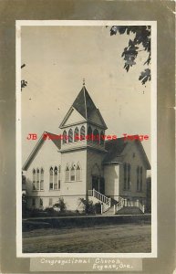 OR, Eugene, Oregon, RPPC, Congregational Church, 1918 PM, Wilson Photo