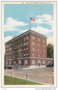 Hotel Belvedere, REIDSVILLE, North Carolina, 1930-1940s