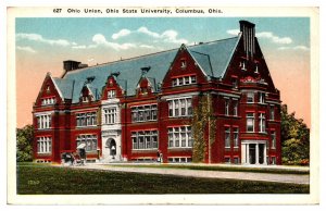 Antique Ohio Union, Ohio State University, Columbus, OH Postcard