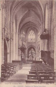 France Troyes Interieur de l'Eglise Saint Remy