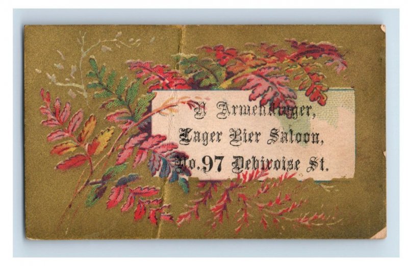 1880s Lager Bier Saloon Fab! F44