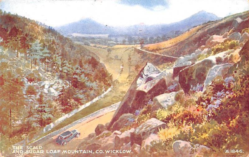 The Scalp and Sugar Loaf Mountain Co Wicklow Scotland, UK 1957 