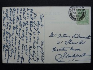 Yorkshire Upper Calder Valley HEBDEN BRIDGE Stoodley Pike c1908 Postcard