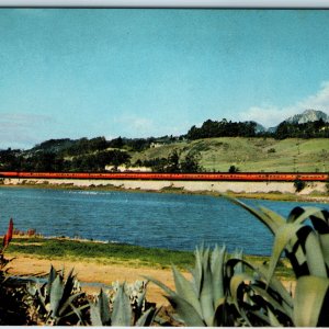 c1960s Santa Barbara Clark Lagoon Southern Pacific Daylight Train Railway A216