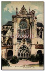 Old Postcard Auxerre Abbey De Saint Germain