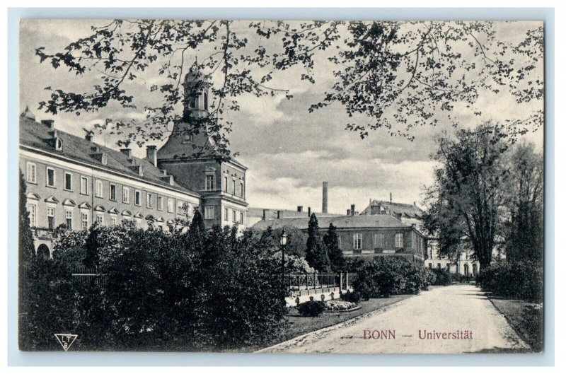 c1910 Bonn Universitat Regina-Pacis-Weg Bonn Germany Antique Postcard