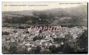 Old Postcard Bagneres de Bigorre General view the Palomières