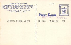 Winchester-Cowan, Tennessee, Arnold Farms Motel, AA375-24