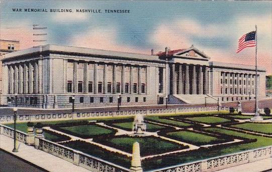 War Memorial Building Nashville Tennessee 1944