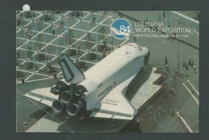 1984 Louisiana World Expo Exhibits The Space Shuttle Enterprise Posted