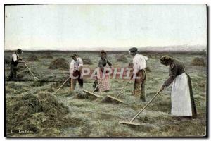 Old Postcard Folklore Hay