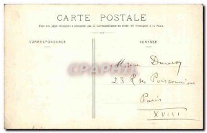 Old Postcard Moret Bridge and & # 39eglise