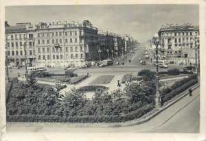 Lot 15 photo postcards Russia 1950`s Petrodvorets Leningrad Sevastopol Moscow 