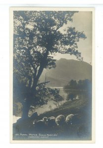 UK - England, Rydal Water. Early Morning    RPPC