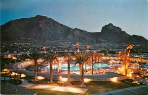 Scottsdale Arizona~Del Webb's Mountain Shawdows Hotel~Pool at Night~Golf Course 