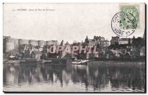 Angers Postcard Old Dock of the King of Poland (Poland)