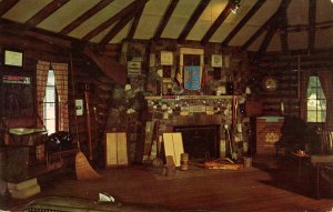 MN - Bemidji. Fireplace of States, Interior