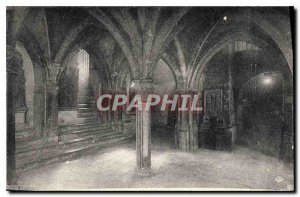 Postcard Old Badge Basilique St Sernin Cyrpte Corps Saints