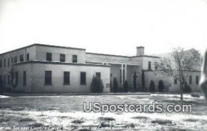 Real Photo - Sierra County Court House in Hot Springs, New Mexico