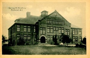 Canada - Nova Scotia, Amherst. Spring Street Academy