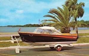 Daytona Beach FL Playmate Boats American Boat Corp. Postcard