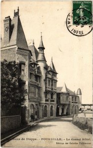 CPA Env. de DIEPPE - Purville - Le Grand Hotel (105861)