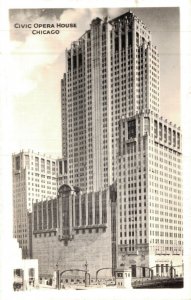 USA Civic Opera House Chicago RPPC 05.94