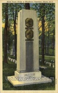 Mark Twain Grave - Elmira, New York