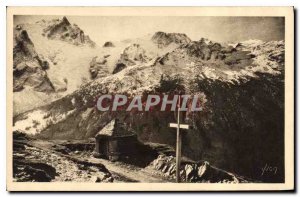 Old Postcard The Alps Chapelle Ste Anne more known Chazelet the doors under t...