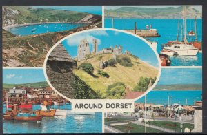 Dorset Postcard - Views Around Dorset, Lulworth, Lyme Regis Etc RS10336