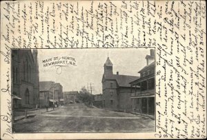 Newmarket New Hampshire NH Main St. c1905 Postcard