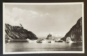 Mint Vintage Greenland Agpatsound in the Umanaq Fiord Real Picture Postcard