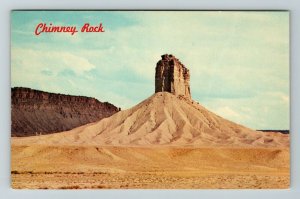 Cortez CO-Colorado Chimney Rock Vintage Chrome Postcard 