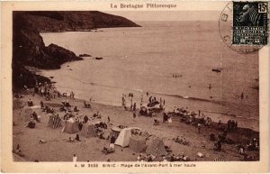 CPA BINIC Plage de l'Avant-Port a Mer Haute (1295444)