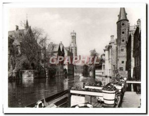 Postcard Modern Bruges Quai Du Rosaire