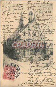 Postcard Old Saint Calais Eglise Notre Dame