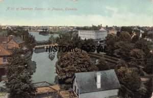 PRESTON ONTARIO CANADA~A BIT OF VENETIAN SCENERY~IMMANUEL WURSTER PUBL POSTCARD