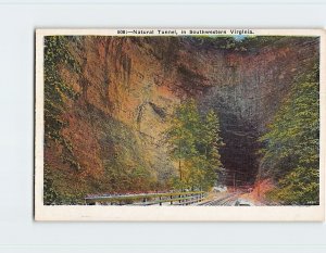 Postcard Natural Tunnel, in Southwestern Virginia, Duffield, Virginia