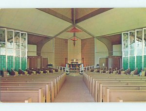 Unused Pre-1980 CHURCH SCENE Arlington - Near Manchester Vermont VT A5641