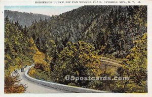 Horseshoe Curve, Rip Van Winkle Trail - Catskill Mountains, New York NY  