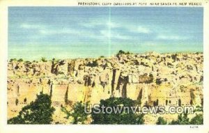 Prehistoric Cliff Dwellers - Santa Fe, New Mexico NM  