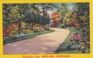 Greetings From Ashland Nebraska 1955